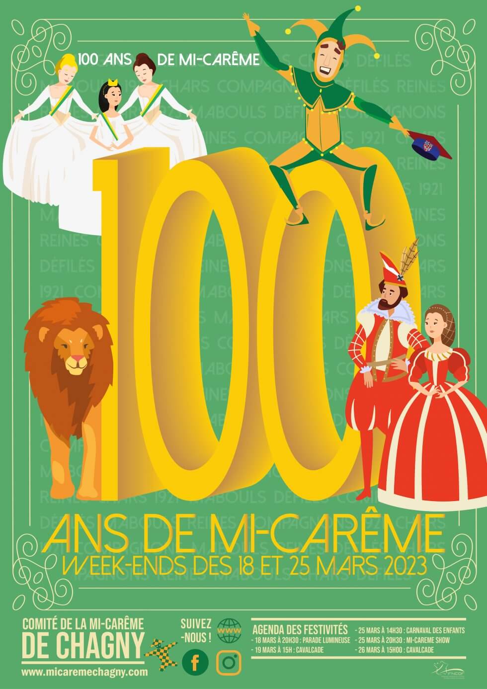 Programme 2023 Comité de la mi carême Chagny Programme 2023 Comité de la mi carême Chagny